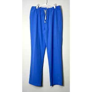 Figs‎ Large Blue Healthcare Medical Professional Workwear Utility Pants
